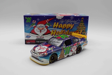 2011 Sam Bass Autographed and Numbered #71 Holiday 1:24 Nascar Diecast 2011 Sam Bass Autographed and Numbered Holiday #71 1:24 Nascar Diecast