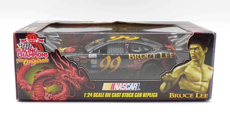 **Damaged See Pictures** Jeff Burton Autographed 1999 #99 Bruce Lee 1:24 Racing Champions Diecast **Damaged See Pictures** Jeff Burton Autographed 1999 #99 Bruce Lee 1:24 Racing Champions Diecast