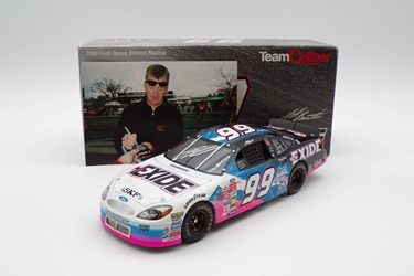 ** With Picture of Driver Autographing Diecast ** Jeff Burton Autographed 2000 #99 Exide 1:24 Team Caliber Diecast **Damaged See Pictures** ** With Picture of Driver Autographing Diecast ** Jeff Burton Autographed 2000 #99 Exide 1:24 Team Caliber Diecast **Damaged See Pictures**
