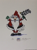 2005 Santa #1 Numbered and Autographed by Sam Bass Print 14 " X 11" 2005 Santa #1 Numbered and Autographed by Sam Bass Print 14 " X 11"