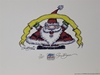 2008 Santa #1 Numbered and Autographed by Sam Bass Print 14 " X 11" 2008 Santa #1 Numbered and Autographed by Sam Bass Print 14 " X 11"