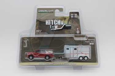 2021 Chevrolet Tahoe & Horse Trailer Hitch and Tow Series 23 1:64 Scale Hitch and Tow, Series 23, 1:64 Scale