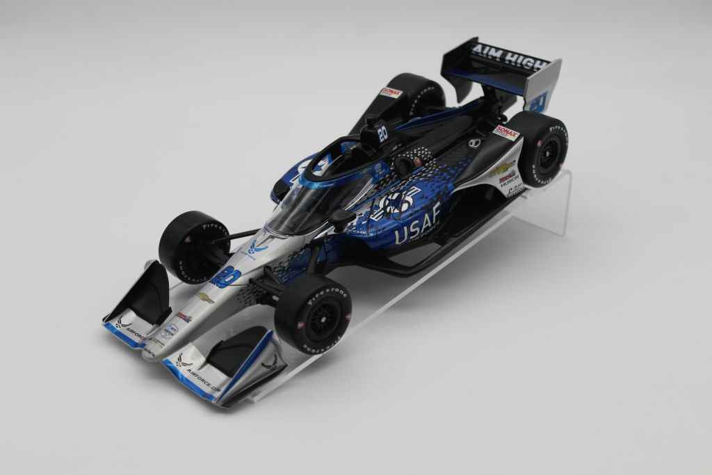 Acrylic Forward Slant 1:18 Scale Diecast Display Riser 