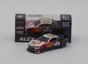 Alex Bowman 2023 Ally Darlington Throwback 1:64 Nascar Diecast - Diecast Chassis Alex Bowman, Nascar Diecast, 2023 Nascar Diecast, 1:64 Scale Diecast,