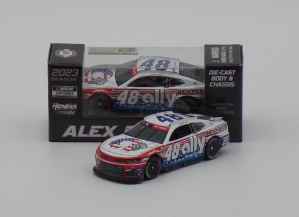 Alex Bowman 2023 Ally Patriotic 1:64 Nascar Diecast - Diecast Chassis Alex Bowman, Nascar Diecast, 2023 Nascar Diecast, 1:64 Scale Diecast,