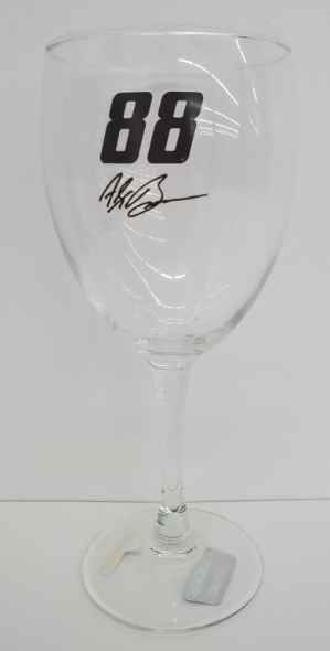Alex Bowman Name & Number Decal Wine Glass Alex Bowman Name & Number Decal Wine Glass