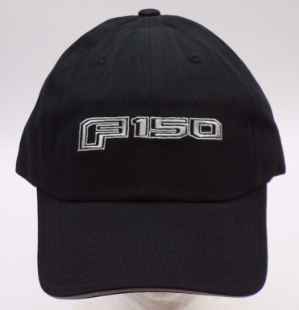 Black Ford 100% Cotton Adult Hat Hat, Licensed