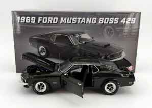 Black Jade 1969 Ford Mustand Boss 429 1:18 Diecast Black Jade 1969 Ford Mustand Boss 429 1:18 Diecast, ACME, diecast collectibles, dirt racing, sprint car, diecast cars, midget