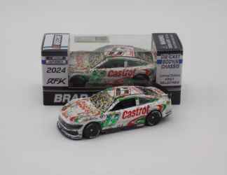 Brad Keselowski 2024 Castrol Throwback 5/12/24 Darlington Race Win 1:64 Nascar Diecast Chassis- FOIL NUMBER CAR Brad Keselowski, Nascar Diecast, 2024 Nascar Diecast, 1:64 Scale Diecast, Diecast Chassis