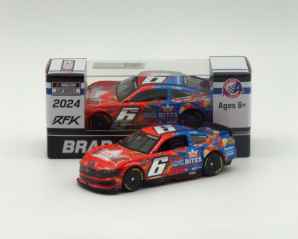 Brad Keselowski 2024 King's Hawaiian Soft Pretzel Bites 1:64 Nascar Diecast - FOIL NUMBER DIECAST Brad Keselowski, Nascar Diecast, 2024 Nascar Diecast, 1:64 Scale Diecast,