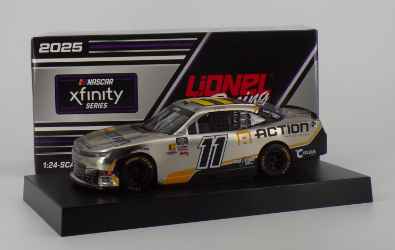 Brenden " Butterbean" Queen 2025 Action Industries 1:24 Color Chrome Xfinity Diecast Brenden " Butterbean" Queen, Nascar Diecast, 2025 Nascar Diecast, 1:24 Scale Diecast