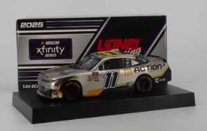 Brenden " Butterbean" Queen 2025 Action Industries 1:24 Color Chrome Xfinity Diecast Brenden " Butterbean" Queen, Nascar Diecast, 2025 Nascar Diecast, 1:24 Scale Diecast