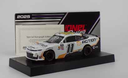 Brenden " Butterbean" Queen Autographed 2025 Action Industries 1:24 Xfinity Diecast Brenden " Butterbean" Queen, Nascar Diecast, 2025 Nascar Diecast, 1:24 Scale Diecast, Autographed