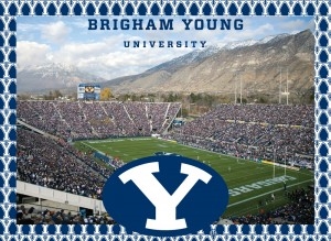 Brigham Young University Cougars 500 Piece Jigsaw Adult Puzzle Brigham Young University Cougars 500 Piece Jigsaw Adult Puzzle
