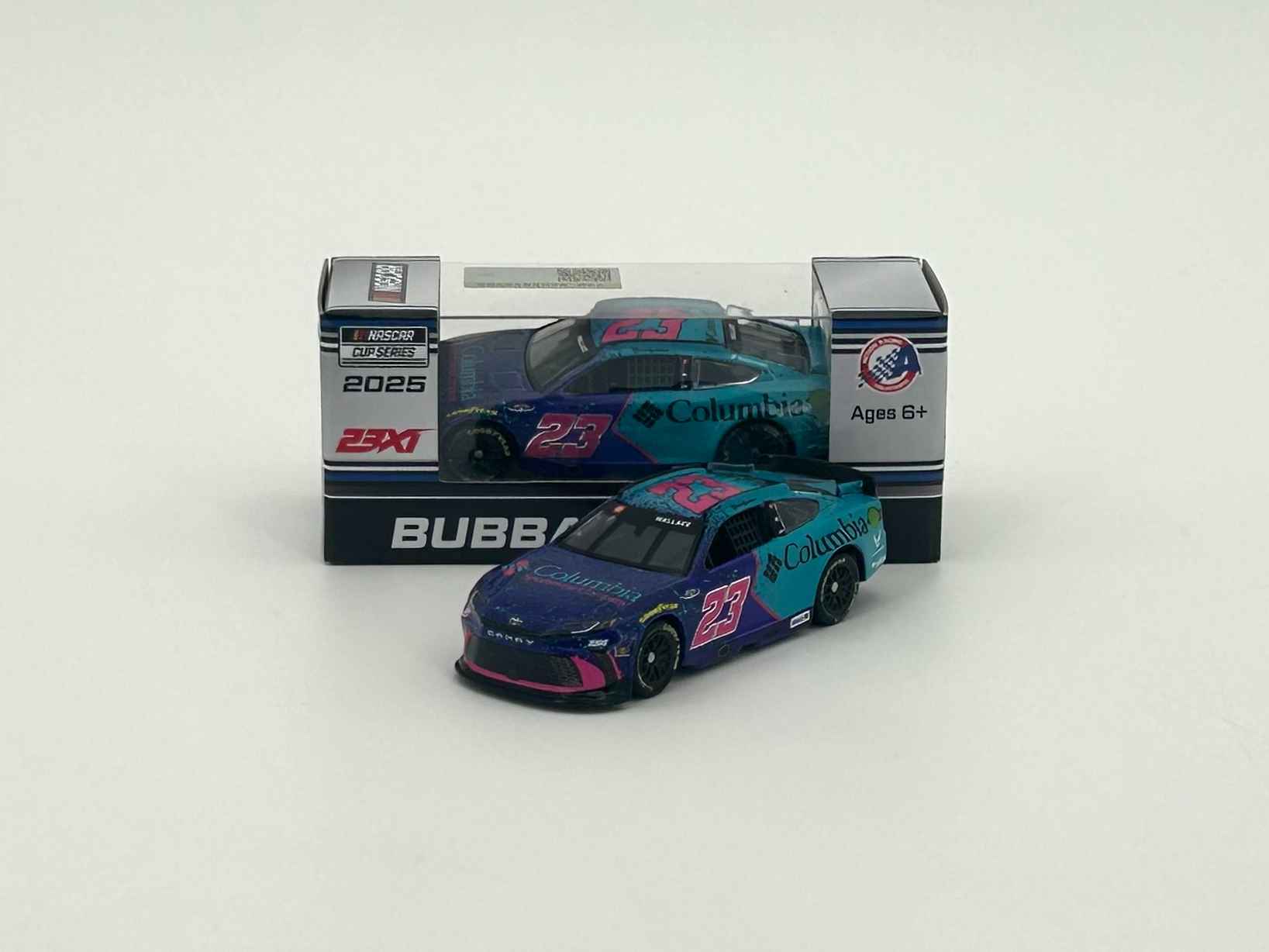Bubba Wallace 2025 Lionel Racing 1:64 Diecast Nascar - Toyota #23 Columbia, 23XI, Viola - Foto 2