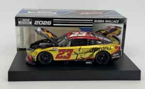 Bubba Wallace 2026 Hardee's 1:24 Color Chrome Nascar Diecast Bubba Wallace, Nascar Diecast, 2026 Nascar Diecast, 1:24 Scale Diecast