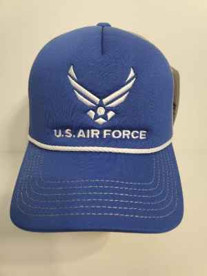 Bubba Wallace U.S. Air Force Adult Blue/Grey Sponsor Hat Hat, Licensed, NASCAR Cup Series