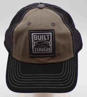 Built Ford Tough Black & Brown Trucker Adult Hat Hat, Licensed