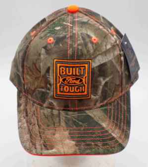 Built Ford Tough True Timber Camo & Orange Adult Hat Hat, Licensed