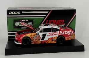 Carson Kvapil 2026 Arby's 1:24 O'Reilly Auto Parts Series Carson Kvapil, Nascar Diecast,2026 Nascar Diecast,1:24 Scale Diecast, pre order diecast