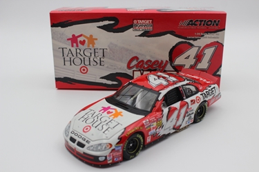 Casey Mears Autographed 2003 Target / Target House 1:24 Nascar Diecast Casey Mears Autographed 2003 Target / Target House 1:24 Nascar Diecast