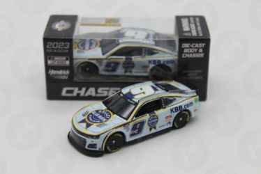 Chase Elliott 2023 Kelley Blue Book 1:64 Nascar Diecast - Diecast Chassis Chase Elliott, Nascar Diecast, 2023 Nascar Diecast, 1:64 Scale Diecast,