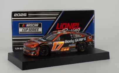 Chris Buescher 2026 Body Guard 1:24 Color Chrome Nascar Diecast - FOIL NUMBER DIECAST Chris Buescher, Nascar Diecast, 2026 Nascar Diecast, 1:24 Scale Diecast