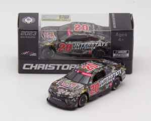 Christopher Bell 2023 #20 Interstate Batteries Camo 1:64 Nascar Diecast Christopher Bell, Nascar Diecast, 2023 Nascar Diecast, 1:64 Scale Diecast,