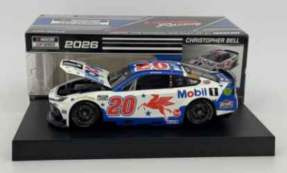 Christopher Bell 2026 Mobil 1 1:24 Nascar Diecast Christopher Bell, Nascar Diecast, 2026 Nascar Diecast, 1:24 Scale Diecast