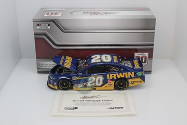 Christopher Bell Autographed 2021 IRWIN 1:24 Nascar Diecast Christopher Bell, Nascar Diecast,2021 Nascar Diecast,1:24 Scale Diecast,pre order diecast