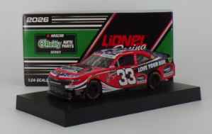 Cleetus McFarland 2026 Tommy's Express Car Wash 1:24 O'Reilly Auto Parts Series Cleetus McFarland, Nascar Diecast,2026 Nascar Diecast,1:24 Scale Diecast, pre order diecast