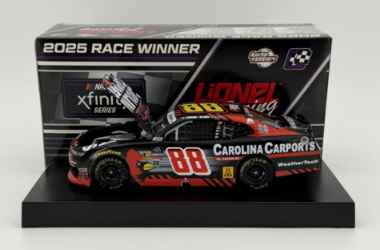 Connor Zilisch 2025 Carolina Carports Dover 7/19/25 Race Win 1:24 Nascar Diecast - Xfinity Series Connor Zilisch, Nascar Diecast, 2025 Nascar Diecast, 1:24 Scale Diecast