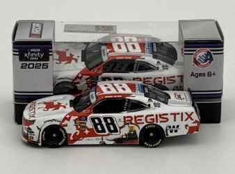 Connor Zilisch 2025 Registix Watkins Glen 8/9/25 Race Win 1:64 Nascar Diecast - FOIL NUMBER CAR - Xfinity Series Connor Zilisch, Nascar Diecast, 2025 Nascar Diecast, 1:24 Scale Diecast