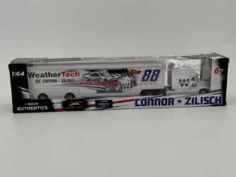 Connor Zilisch 2026 1:64 Weather Tech Nascar Authentics Hauler Connor Zilisch, 1:64 Nascar Authentics Hauler , nascar apparel, diecast cars, die-cast, racing collectibles, nascar die cast, lionel nascar, lionel diecast, action diecast, university of racing diecast, nhra diecast, nhra die cast, racing collectibles, historical diecast, nascar hat, nascar jacket, nascar shirt