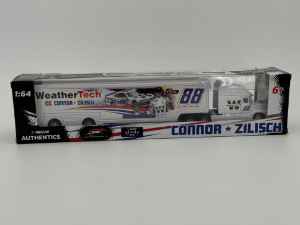 Connor Zilisch 2026 1:64 Weather Tech Nascar Authentics Hauler Connor Zilisch, 1:64 Nascar Authentics Hauler , nascar apparel, diecast cars, die-cast, racing collectibles, nascar die cast, lionel nascar, lionel diecast, action diecast, university of racing diecast, nhra diecast, nhra die cast, racing collectibles, historical diecast, nascar hat, nascar jacket, nascar shirt