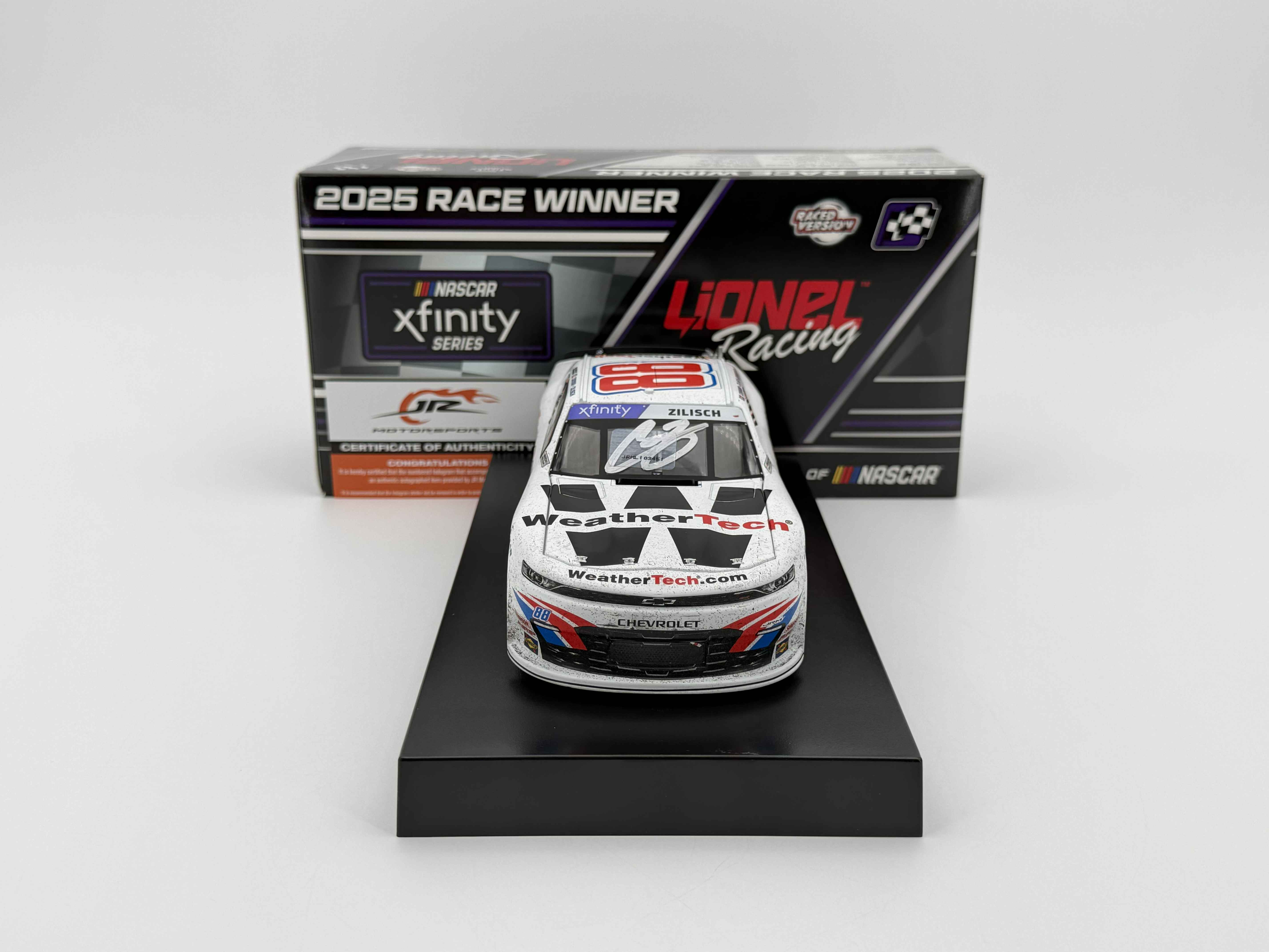 Connor Zilisch Autographed 2025 Weathertech Indianapolis 7/26/25 1:24 ...