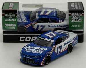Corey Day 2026 Hendrickcars.com 1:64 O'Reilly Auto Parts Series Corey Day, Nascar Diecast, 2026 Nascar Diecast, 1:24 Scale Diecast