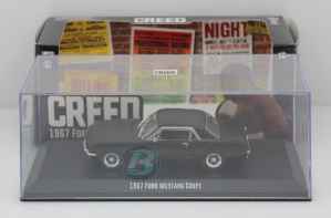 Creed (2015) 1:43 1967 Ford Mustang Coupe Creed, Movie Diecast, 1:24 Scale