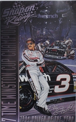 Dale Earnhardt 1994 Snap On Racing 7 Time Winston Champ. Sam Bass 36" X 22" Poster Dale Earnhardt 1994 Snap On Racing 7 Time Winston Champ. Sam Bass 36" X 22" Poster