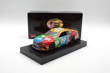**Damaged See Pictures** Kyle Busch 2021 #18 M&Ms 1:24 Elite Nascar Diecast Kyle Busch 2021 #18 M&Ms 1:24 Elite Nascar Diecast