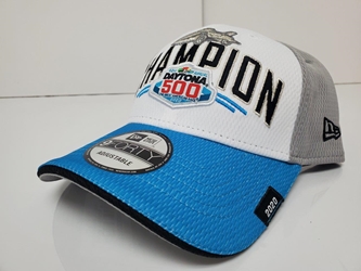 Denny Hamlin #11 2020 Daytona 500 Champion New Era Adjustable Hat - OSFM Denny Hamlin, apparel, hat, 11, JGR
