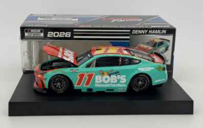 Denny Hamlin 2026 Bobs Discount Furniture 1:24 Nascar Diecast Denny Hamlin, Nascar Diecast, 2026 Nascar Diecast, 1:24 Scale Diecast