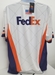 Denny Hamlin FedEx White Pit Shirt - C11-C11191290