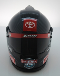 Erik Jones 2020 Craftsman MINI Replica Helmet Erik Jones, Helmet, NASCAR, BrandArt, Mini Helmet, Replica Helmet