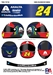Jeff Gordon 2015 Retro Rainbow Mini Replica Helmet - C2458RRMINIHELMET