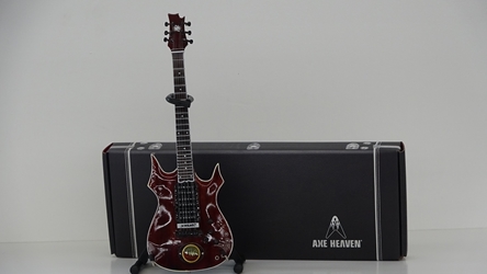 Jerry Garcia™ Lightning Bolt Tribute Mini Guitar Replica - OFFICIALLY LICENSED Axe Heaven, Gibson, replica guitar