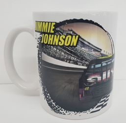 Jimmie Johnson Ally White Coffee Cup Jimmie Johnson Ally White Coffee Cup