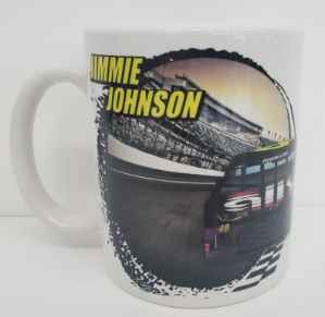 Jimmie Johnson Ally White Coffee Cup Jimmie Johnson Ally White Coffee Cup