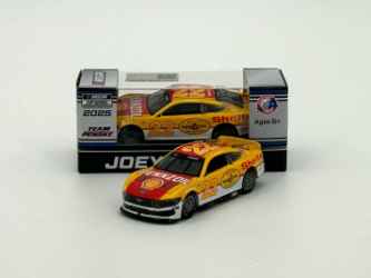 Joey Logano 2025 Shell-Pennzoil Throwback  1:64 Nascar Diecast Joey Logano, Nascar Diecast, 2025 Nascar Diecast, 1:64 Scale Diecast,