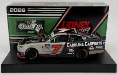 Justin Allgaier 2026 Carolina Carports 1:24 Xfinity Diecast Justin Allgaier, Nascar Diecast,2026 Nascar Diecast,1:24 Scale Diecast, pre order diecast